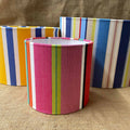Striped Fabric Lampshades