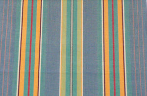 Retro Blue Vintage Deckchair Canvas