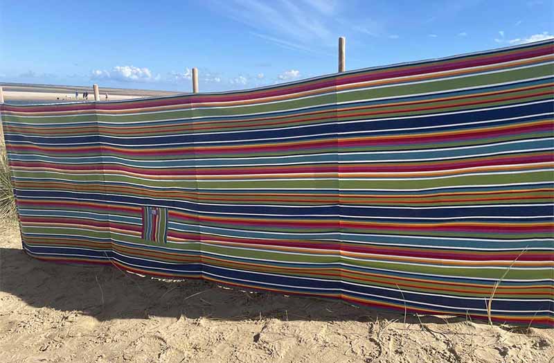 5 Pole Beach Windbreaks with Bag