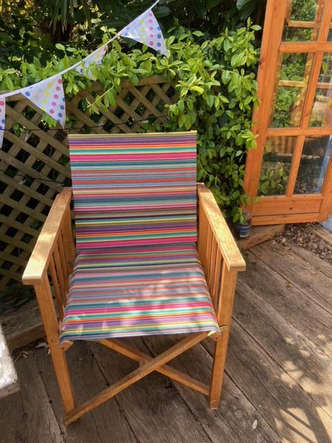 multi stripe replacement habitat directors chair covers