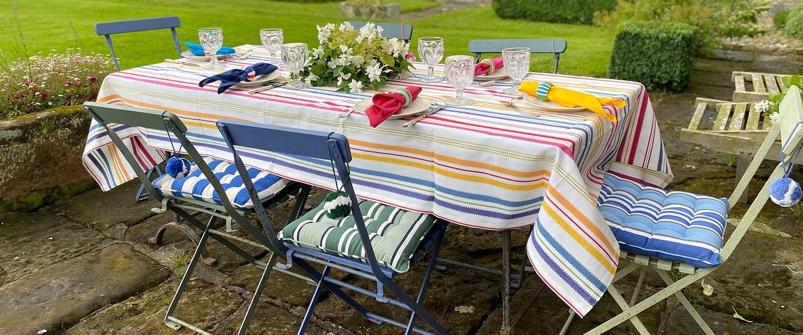 Striped Linen Tablecloths