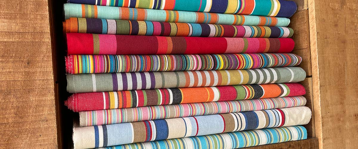 Deckchair Canvas | Deckchair Fabrics | Striped Deck Chair Fabrics   