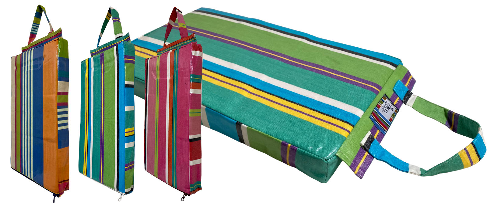 Gardening Kneeler Pads - Stripe Garden Kneeling Mats