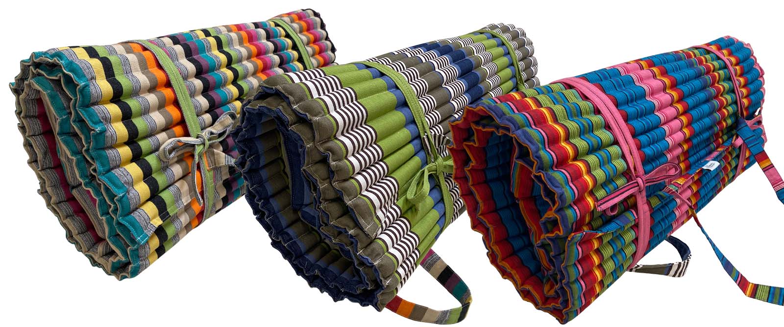 Beach Mats | Roll Up Beach Mattress with Pillow