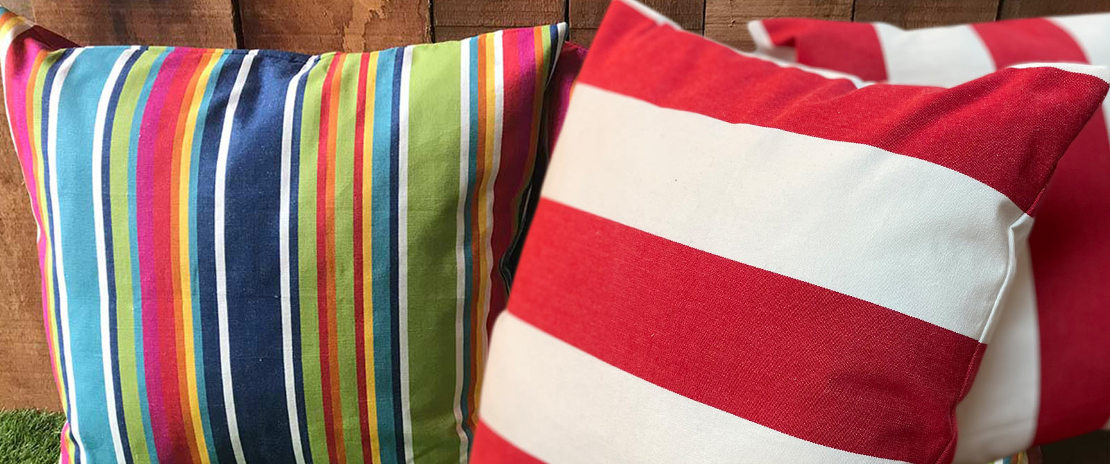 Bespoke Striped Cushion Covers