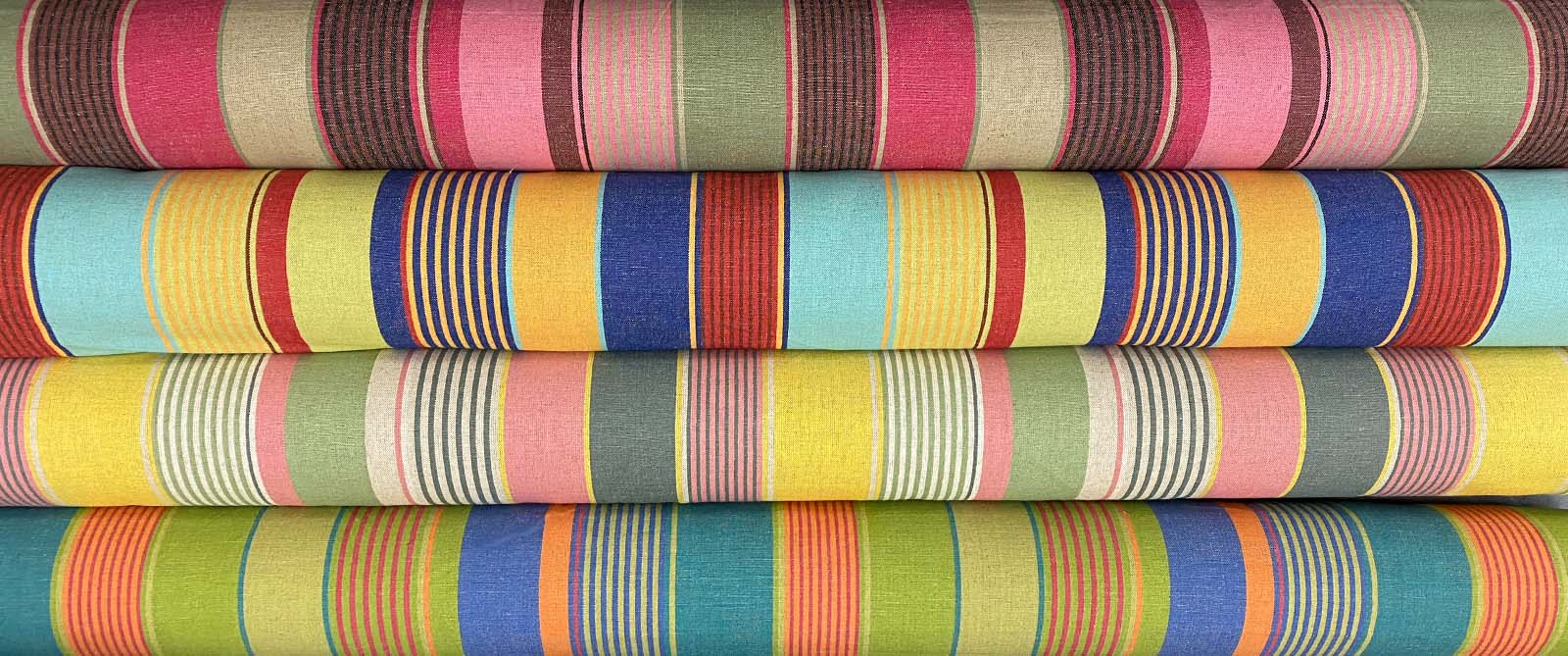 Striped Linen Fabrics