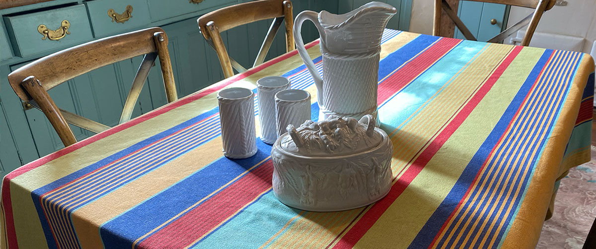 Striped Linen Tablecloths