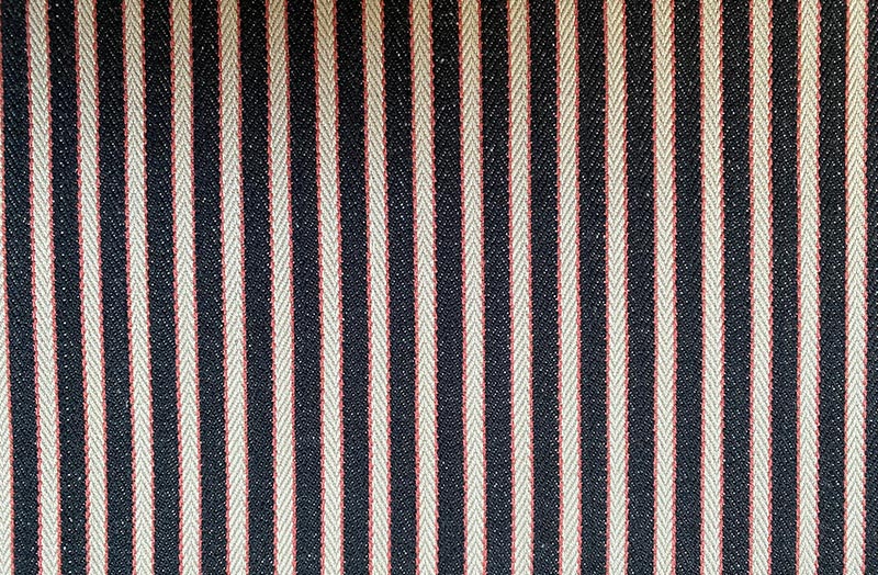 striped roman blind Ticking Fabric - Ace Stripe