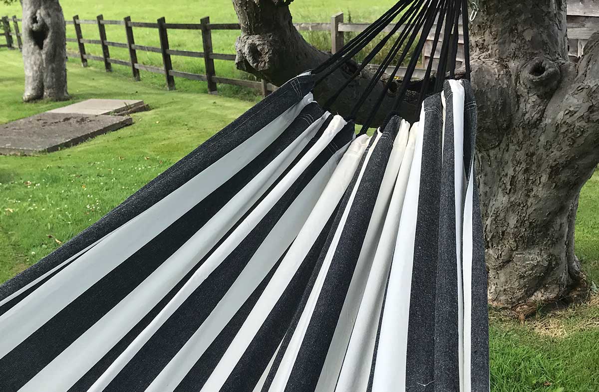 Black and White Stripe Hammocks