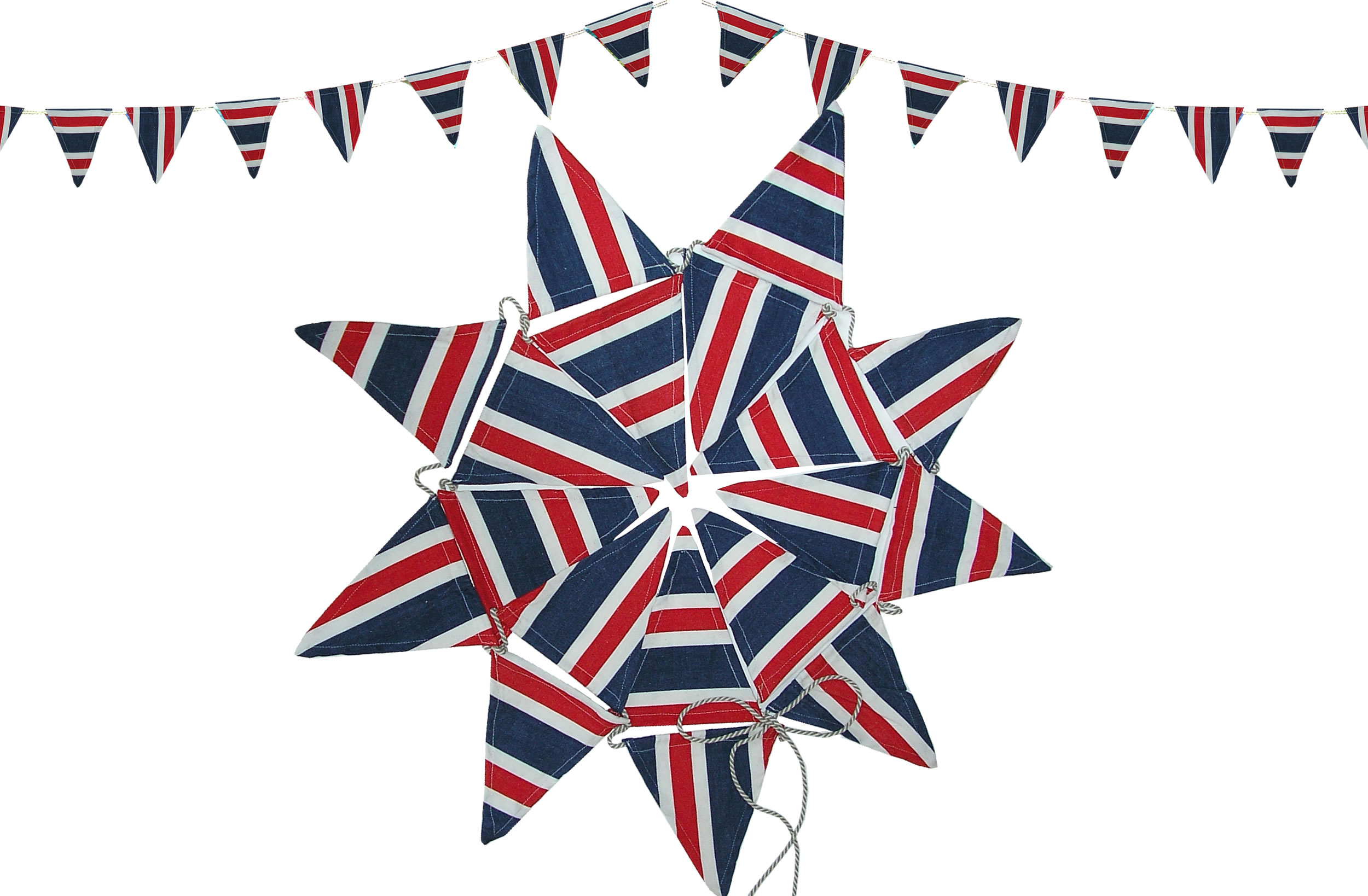 Red White and Blue Bunting | Coronation Jubilee Bunting