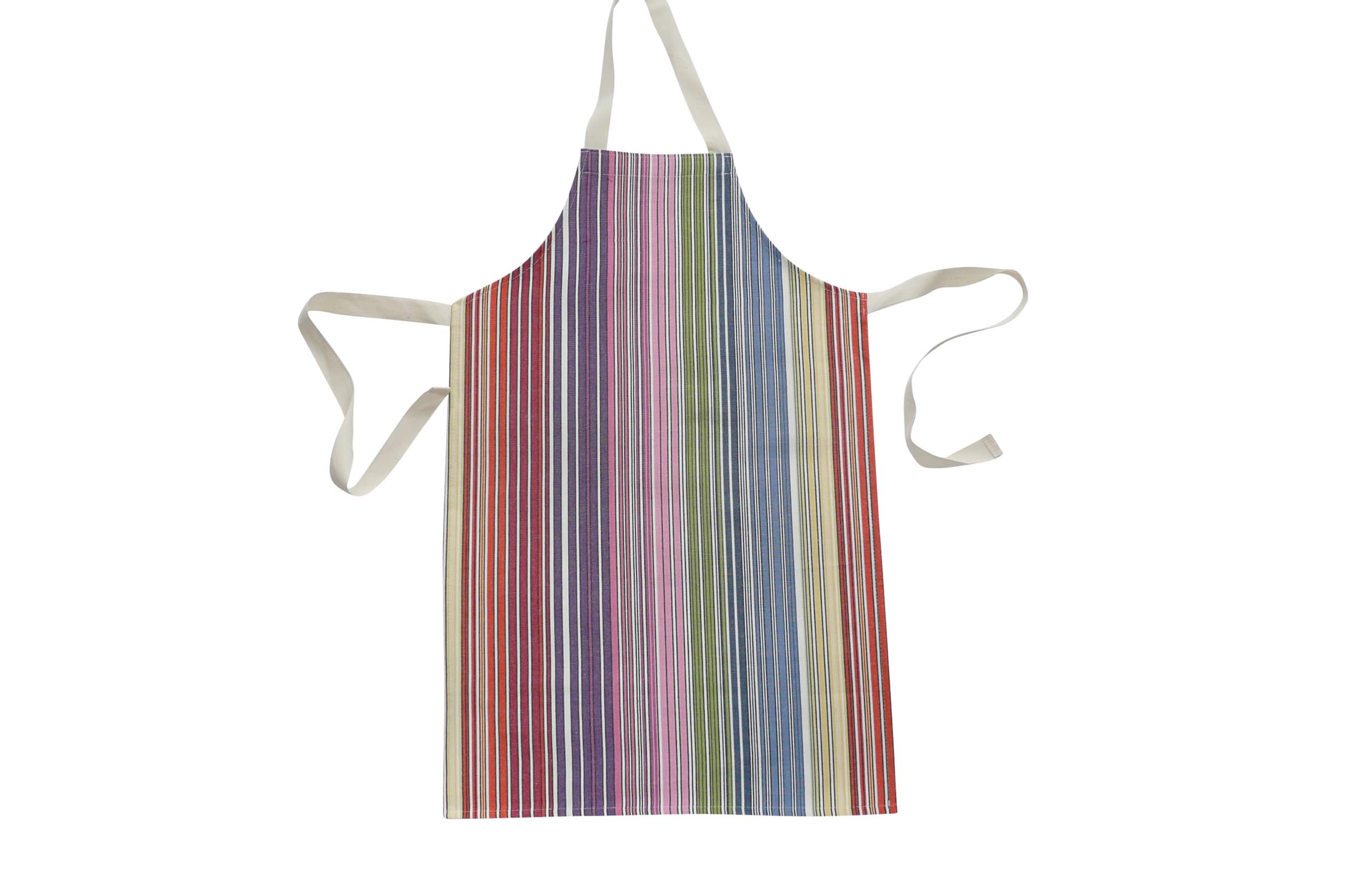 Childrens Rainbow Striped Aprons