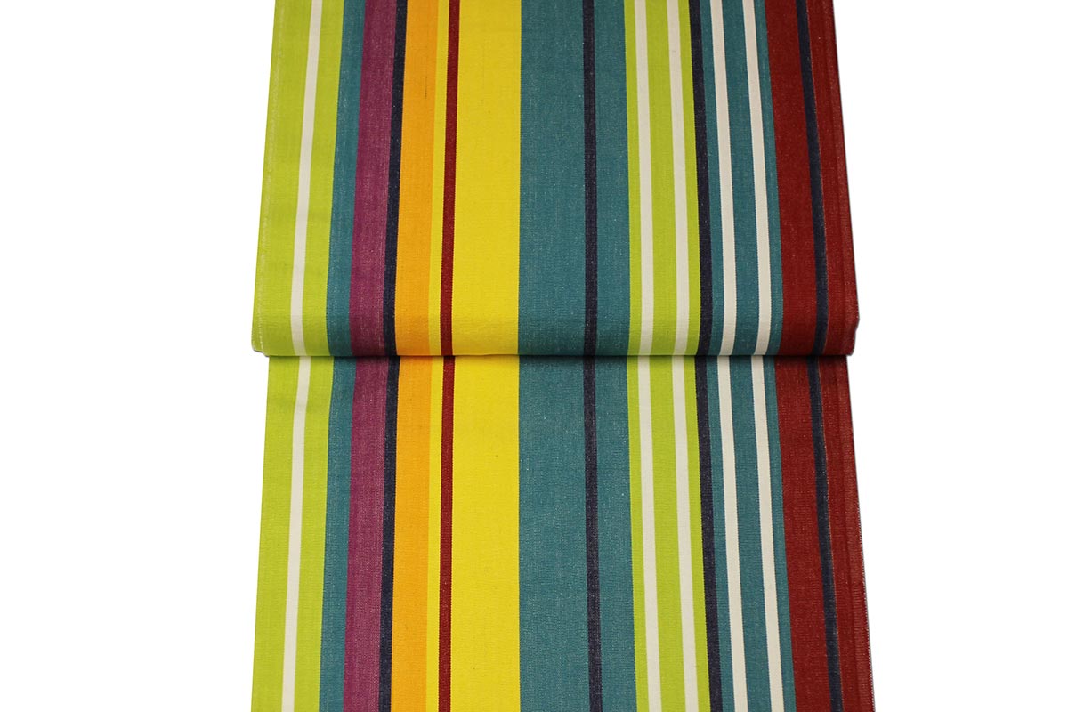 Deckchair Canvas Fabric | Striped Deck Chair Fabrics - Aerobics Stripe