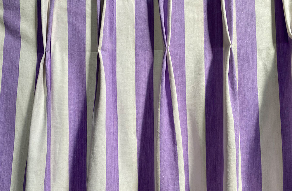 striped curtains Eventing Classic Interior Striped Fabric 150cm