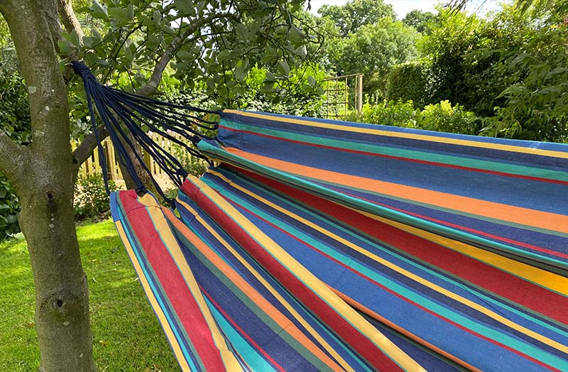 Multi Stripe Strong Garden Hammocks