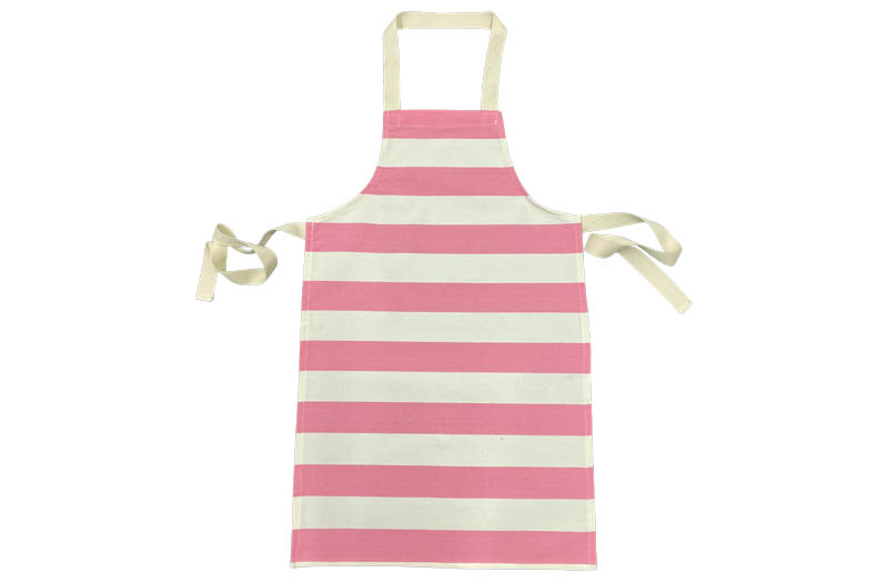 Pink Striped Childrens Aprons