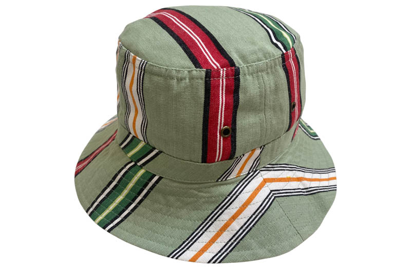 Pale Green Stripe Bucket Hats Stripe Sun Hat The Stripes Company UK