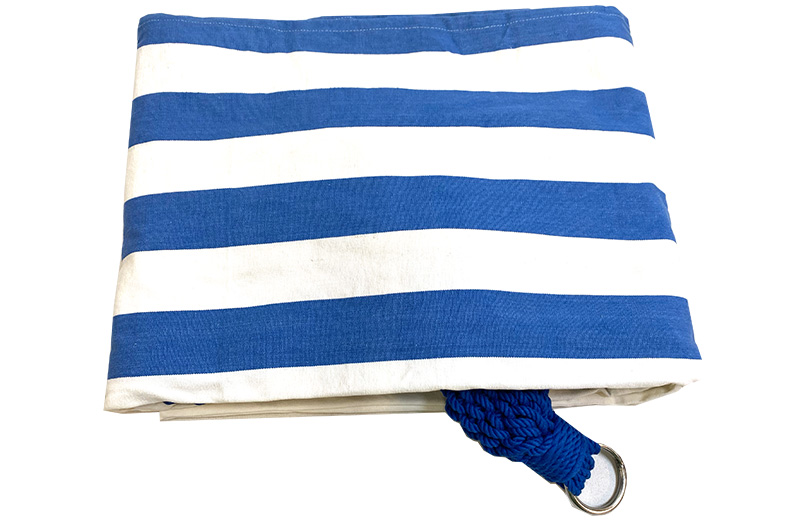 Mediterranean Blue and White Stripe Hammocks