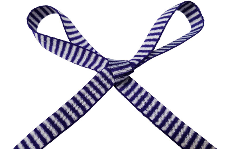 purple- Striped Ribbons - Stripe Gift Ribbon