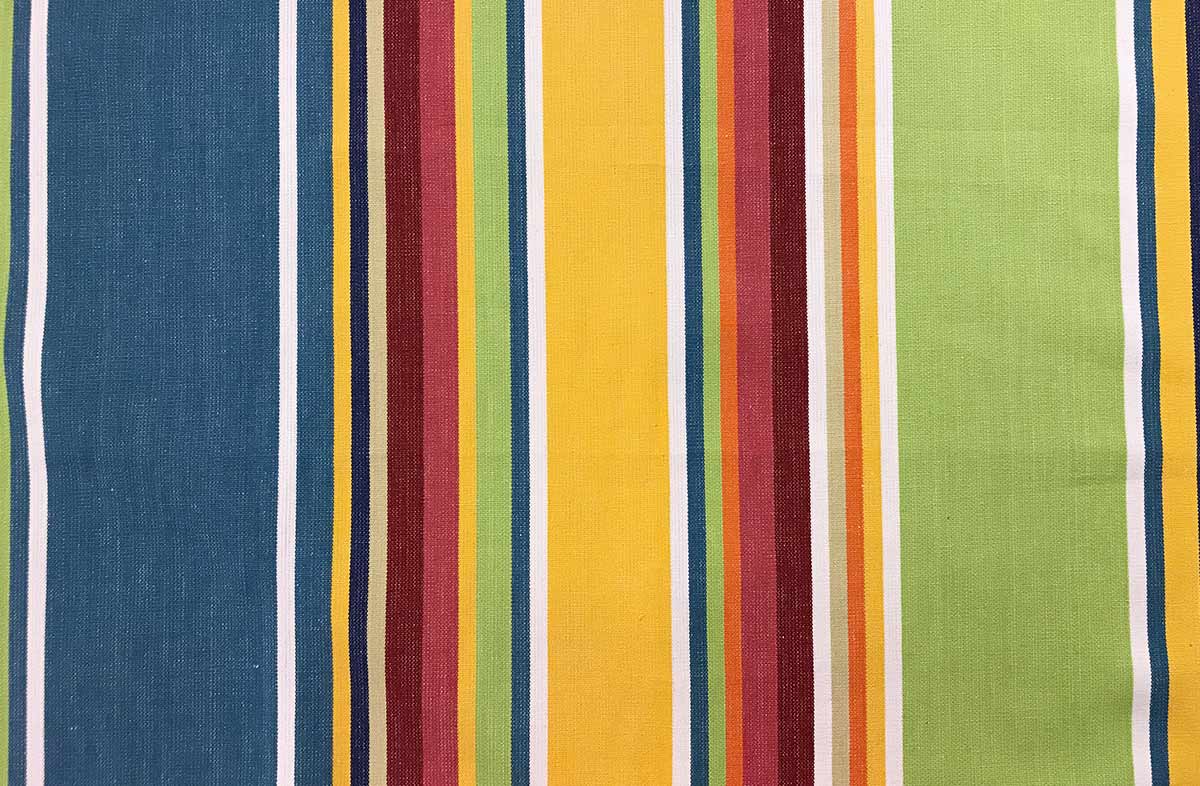 striped roman blind Cricket Yellow Interior Striped Fabric 150cm