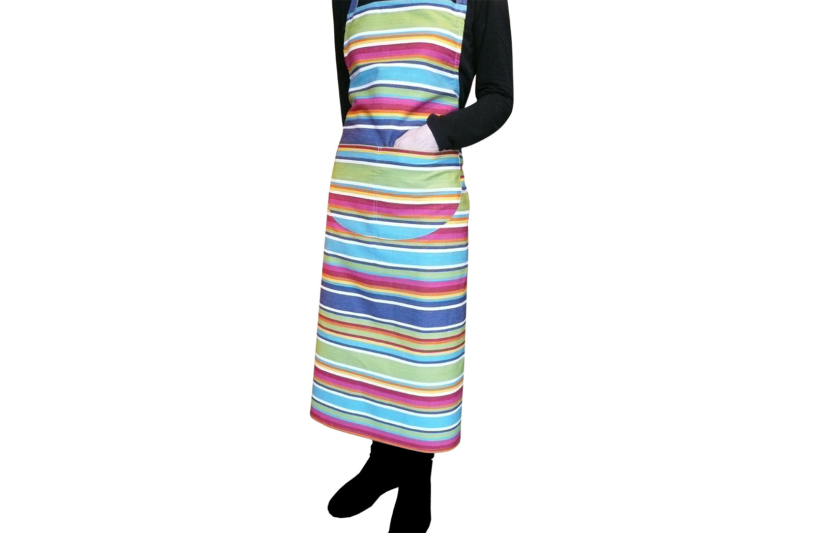 Rainbow Striped Aprons - Climbing Stripe