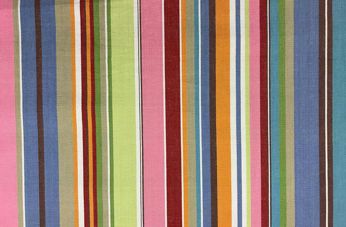 striped roman blind Baseball Interior Striped Fabric 150cm