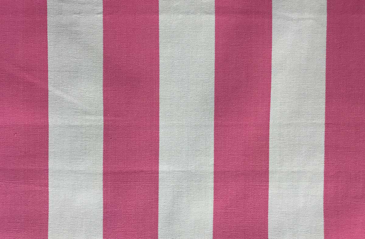 Pink White Striped Fabric Pink Stripe Cotton Fabrics The Stripes Company Uk