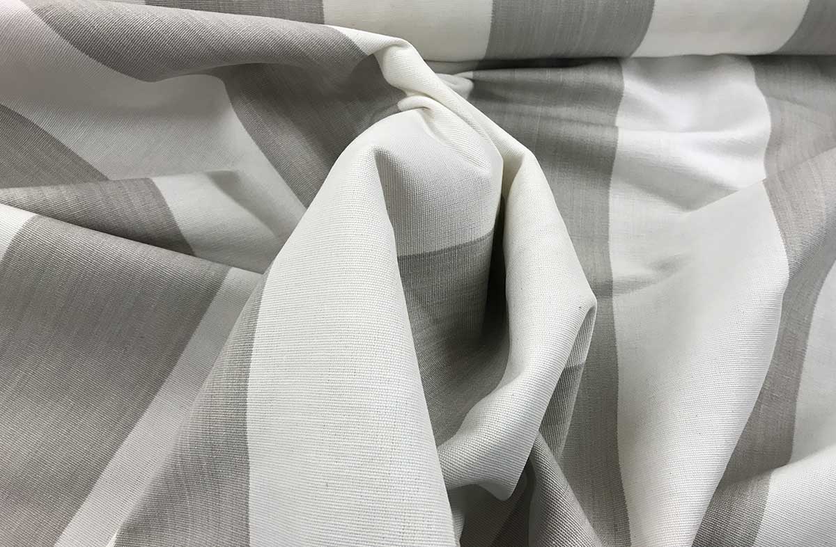 Beige Grey And White Striped Fabric Archery Stripe The Stripes Company Uk Beige Grey And White Striped Fabric, Tan And White Striped Curtains