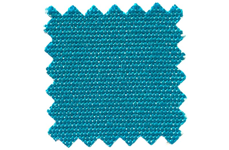 Turquoise Outdoor Fabric - Agora Liso Turkis Water Resistant Fabric at The Stripes Company